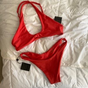 Skatie Bikini Red